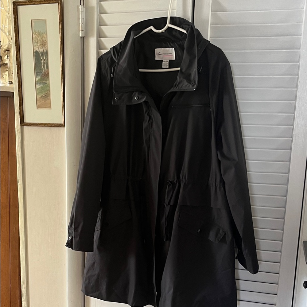 Vince Camuto Black Trench Coat